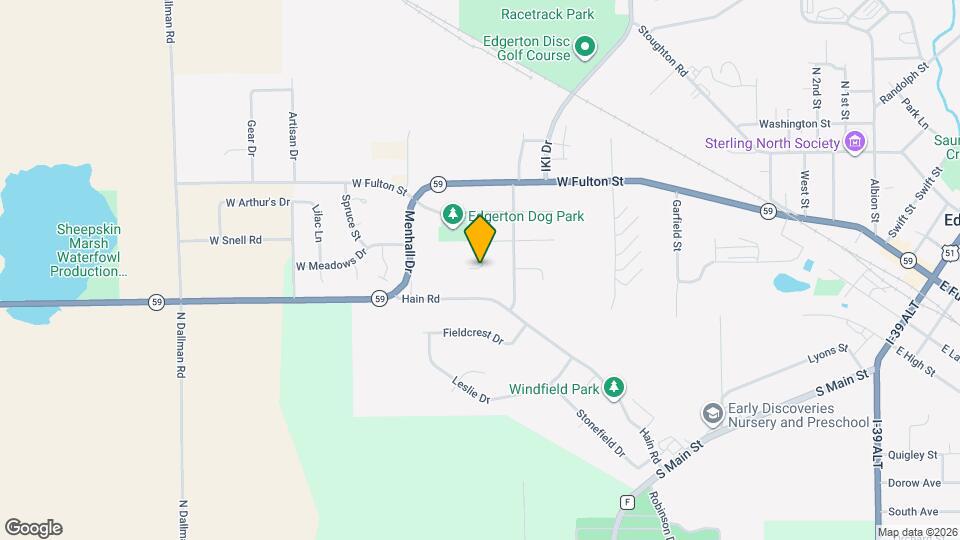 1249 Salem Dr Map and Location Details