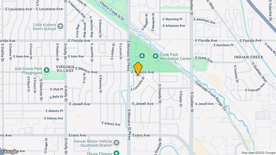 1732 S Magnolia St Map and Location Details