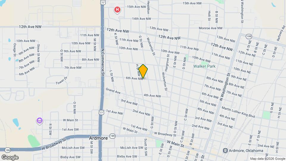 714 6th Ave NW Map and Location Details