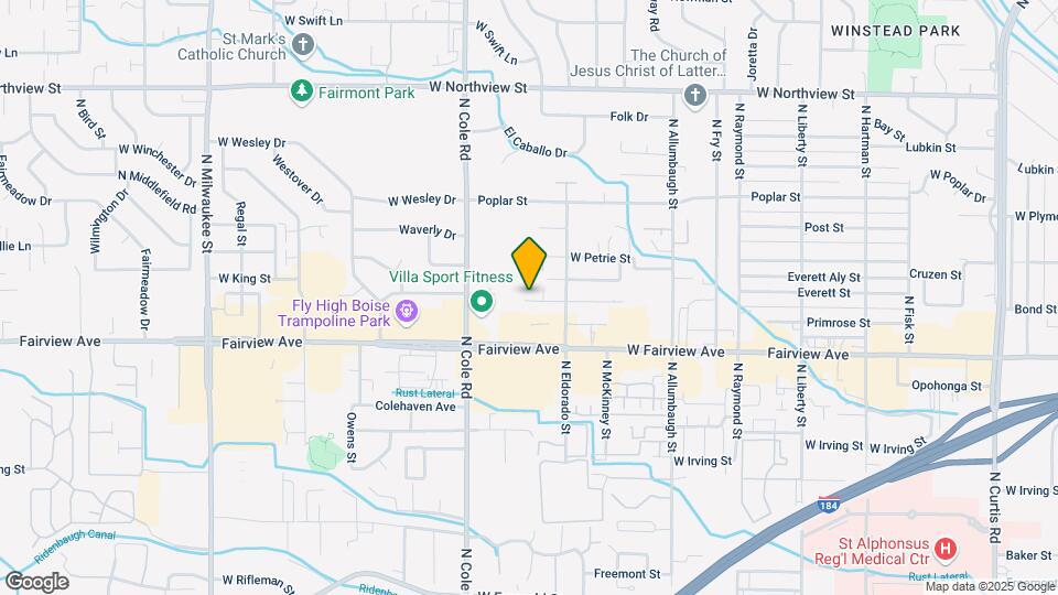 7174 Everett St Map and Location Details