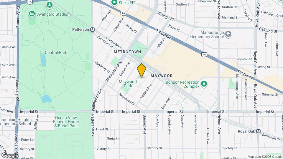 6398 Silver Ave Map and Location Details