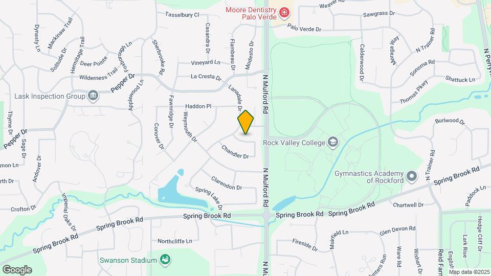 5910 Thatcher Dr Map and Location Details