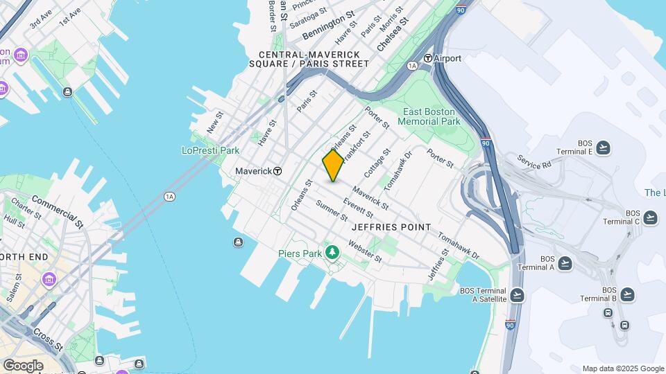 42 Everett St Map and Location Details