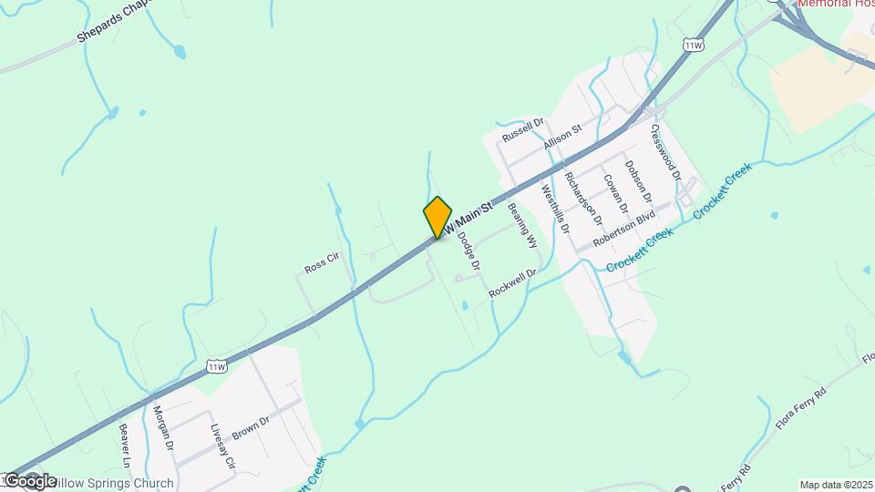 7205 US-11W Map and Location Details