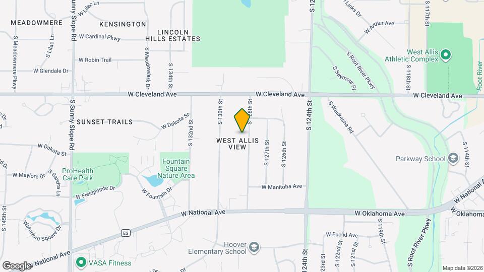 2833 S 128th St Map and Location Details