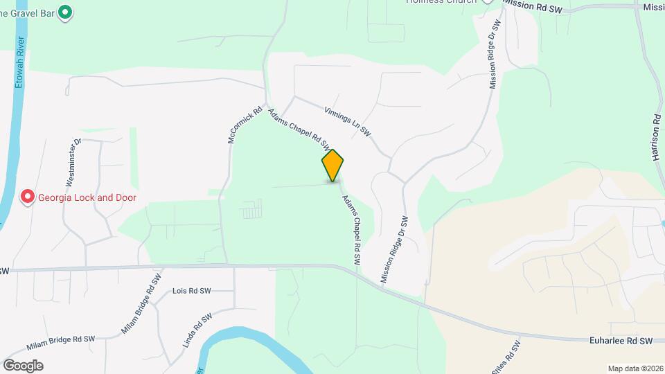 105 Chapel Meadow Ln SW, Unit 2e Map and Location Details