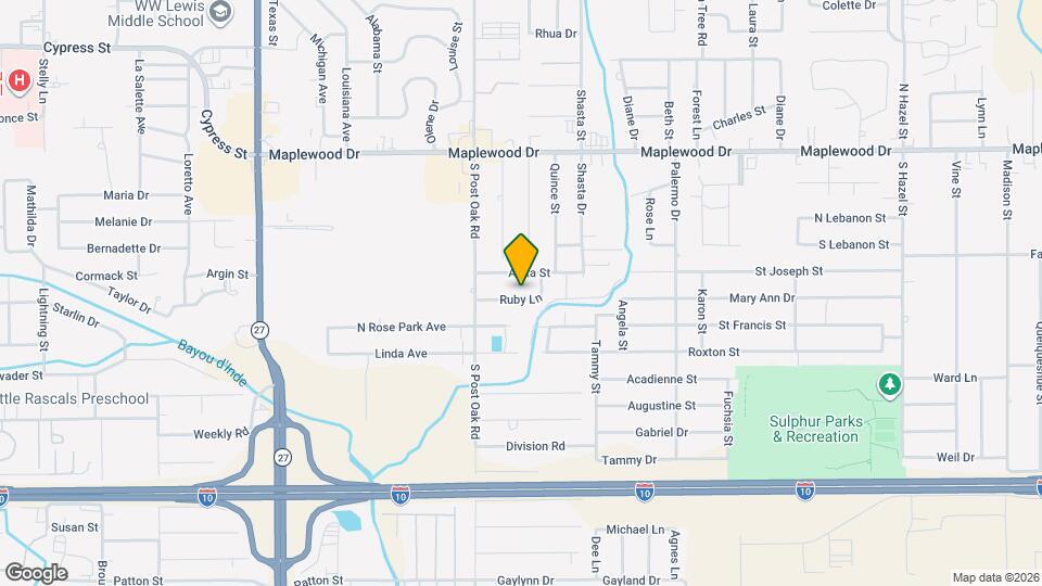 1524 Ruby Ln Map and Location Details