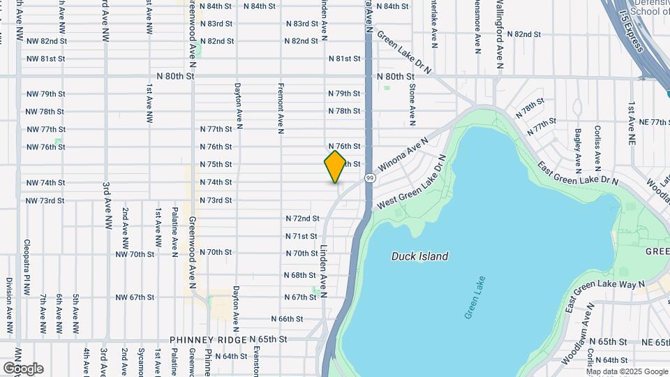 Greenlake Vista apartments Mapa y Detalles de la Ubicación