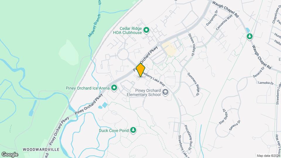 2503 Amber Orchard Ct W Map and Location Details