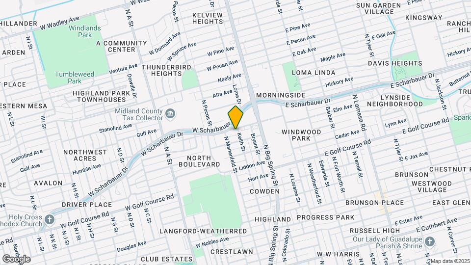 405 Humble Ave-Unit -B Map and Location Details