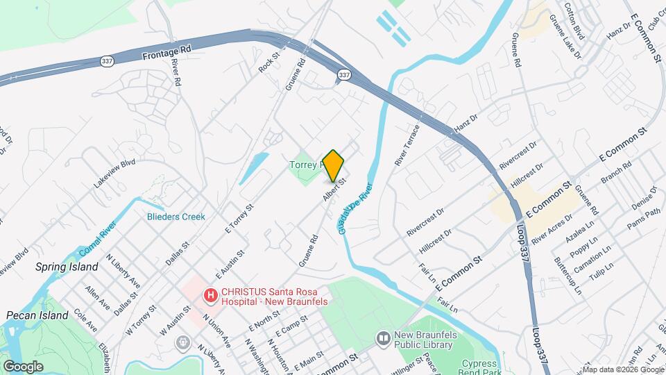 795 Albert St Map and Location Details