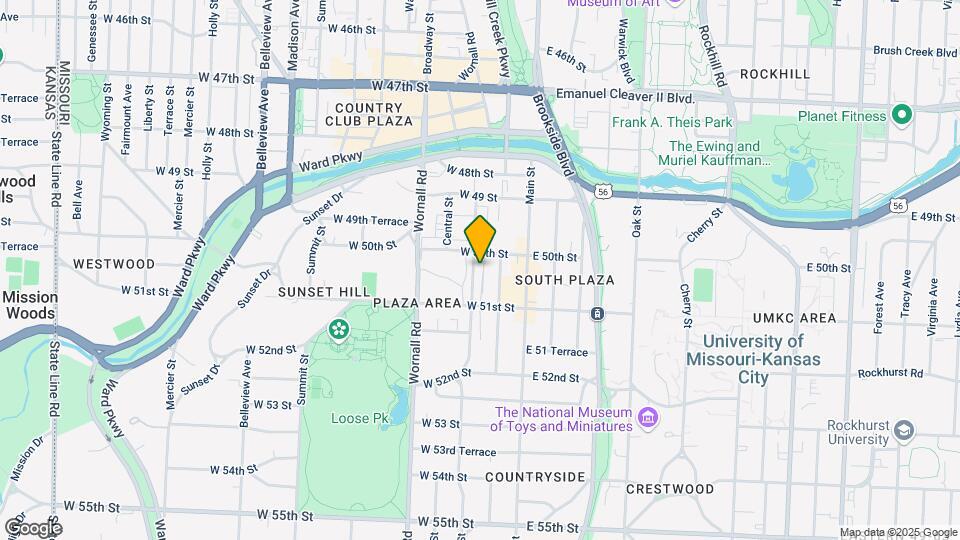5013-5015 Wyandotte St Map and Location Details