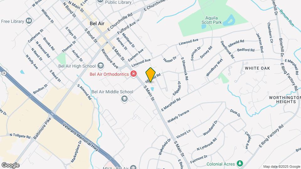 101 Idlewild Rd, Unit 1C Map and Location Details