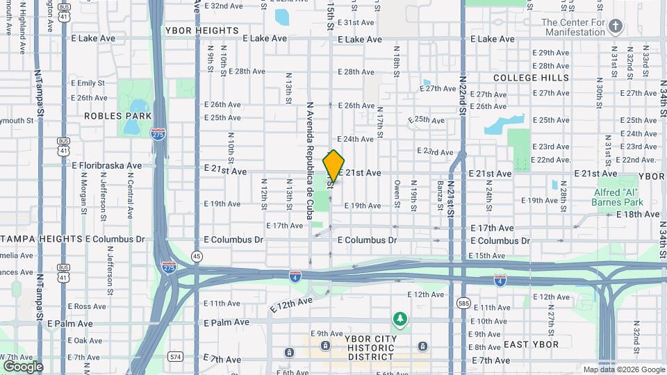 2917 N 15th St Map and Location Details