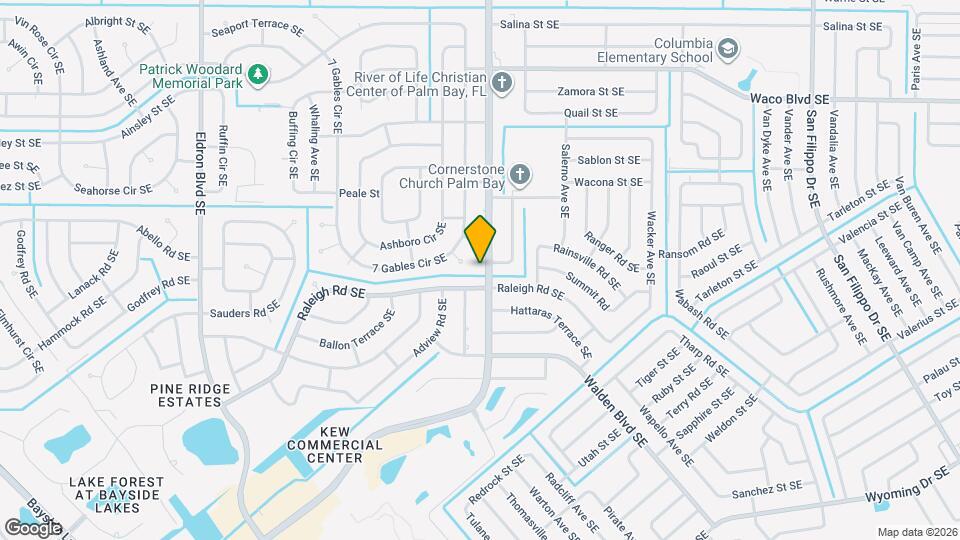 2910 Emerson Dr SE Map and Location Details