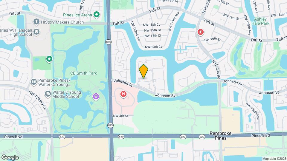 11969 NW 11th St Map and Location Details