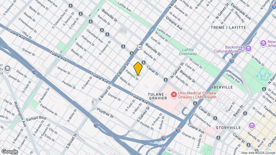 2517 Palmyra St Map and Location Details