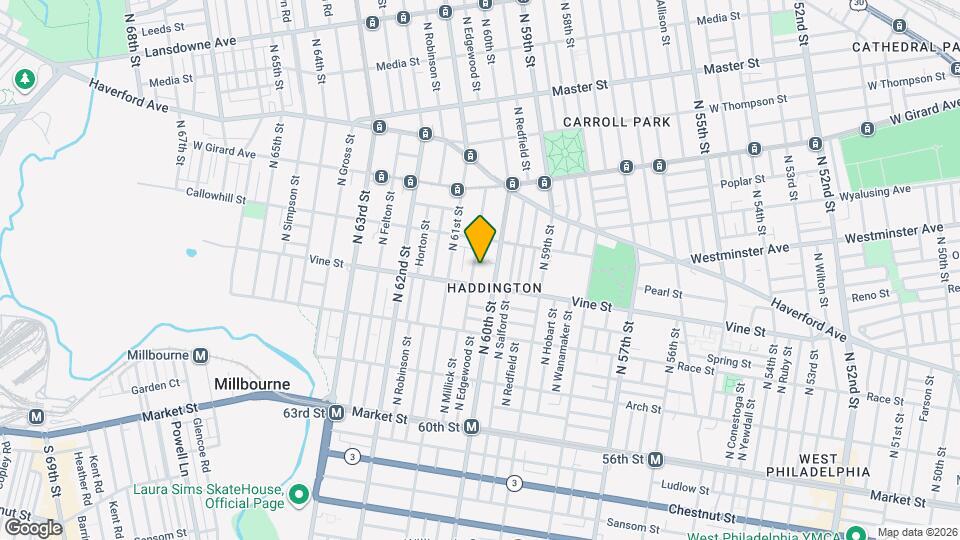 323 N Edgewood St Map and Location Details