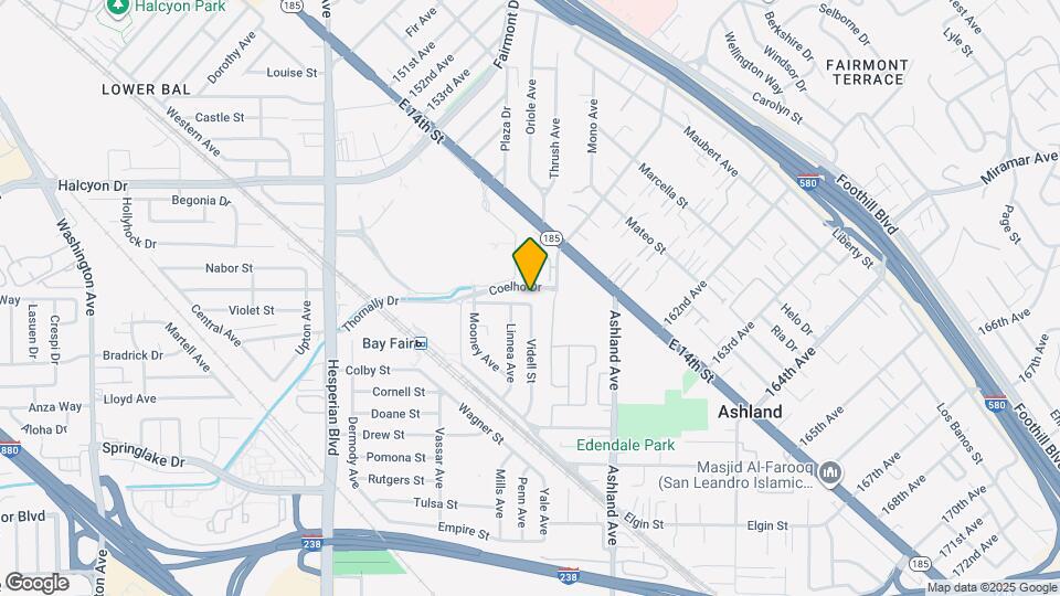 15884 Connolly Ave Map and Location Details