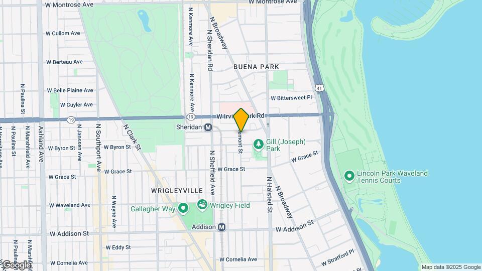 3921 N Fremont St, Unit #3E Map and Location Details
