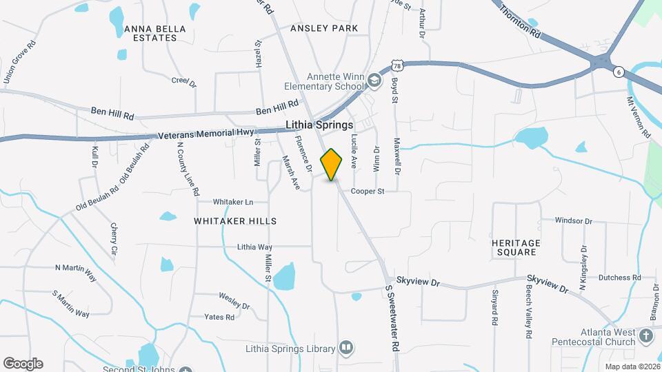 6739 S Sweetwater Rd Map and Location Details