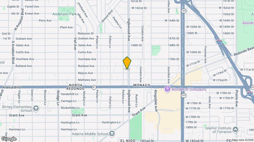 2707 Nelson Ave Map and Location Details