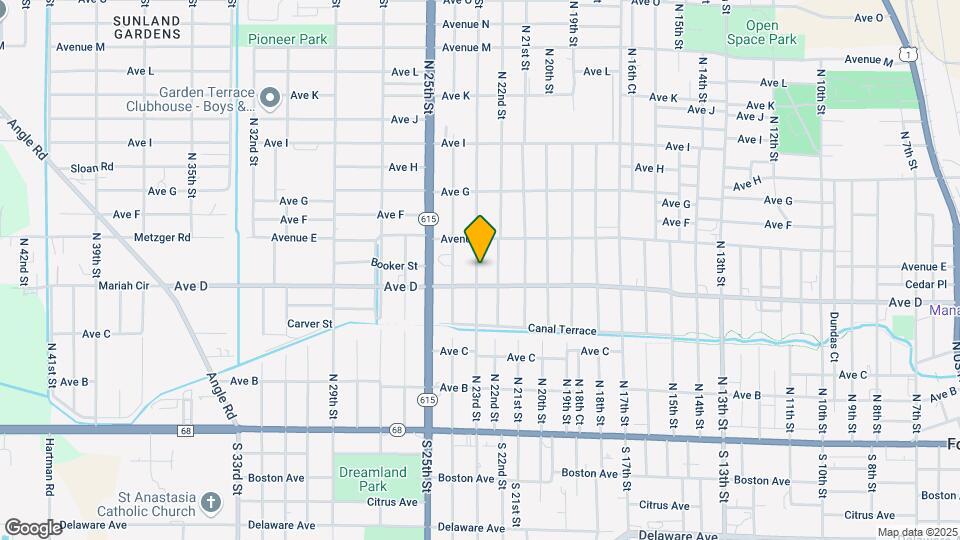 508 N 23rd St Map and Location Details