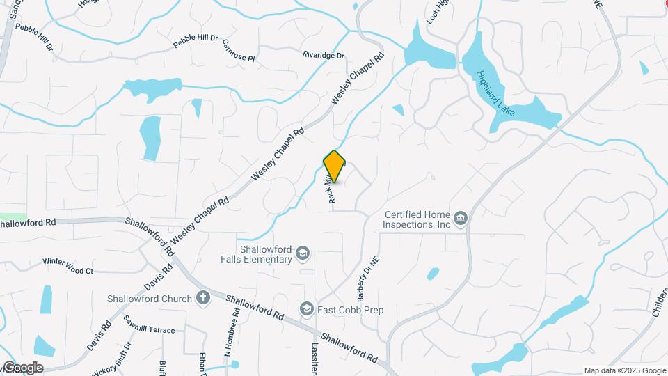3910 Rock Mill Pkwy Map and Location Details