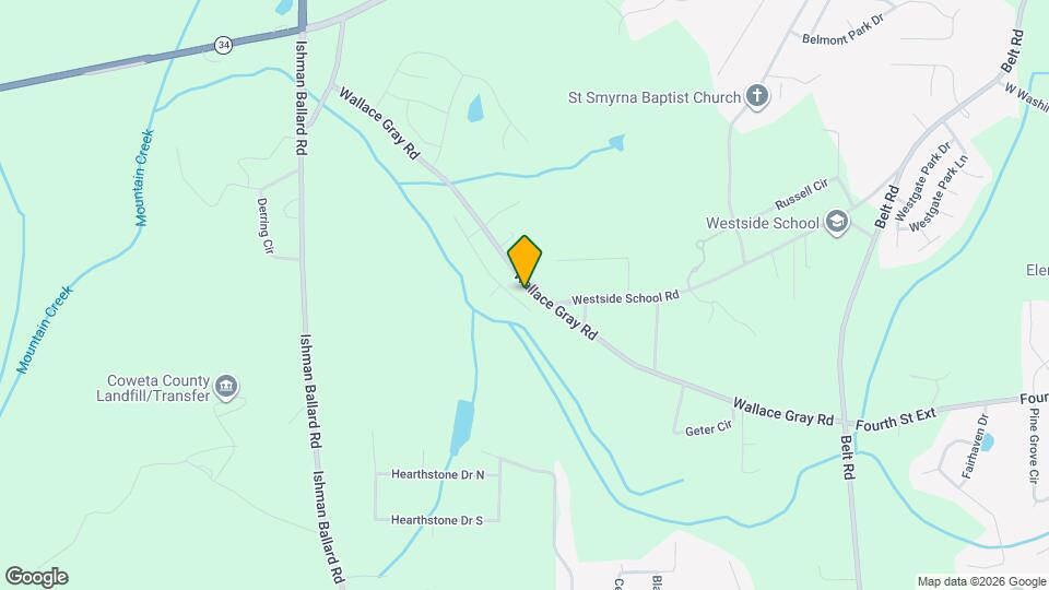 134 Mineral Springs Ln Mapa y Detalles de la Ubicación