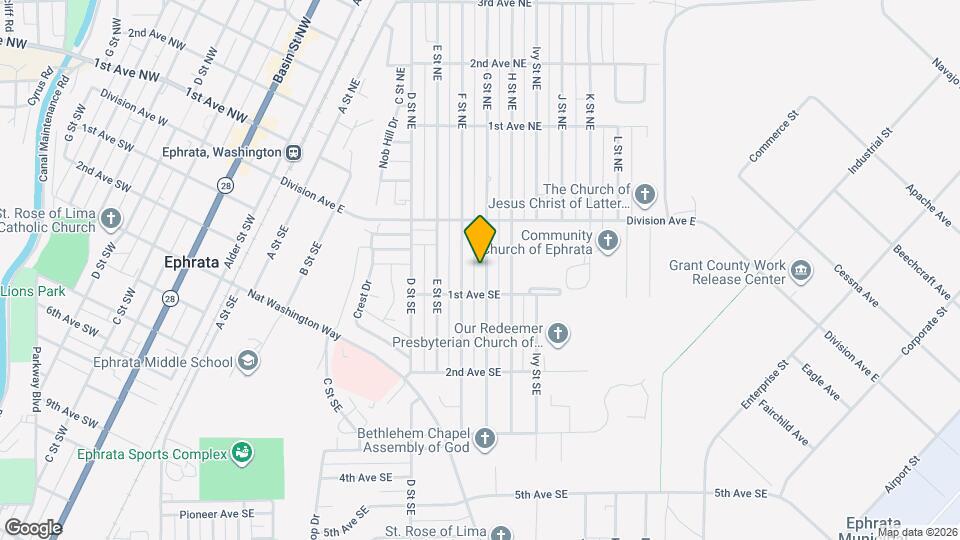 47 G St SE Map and Location Details