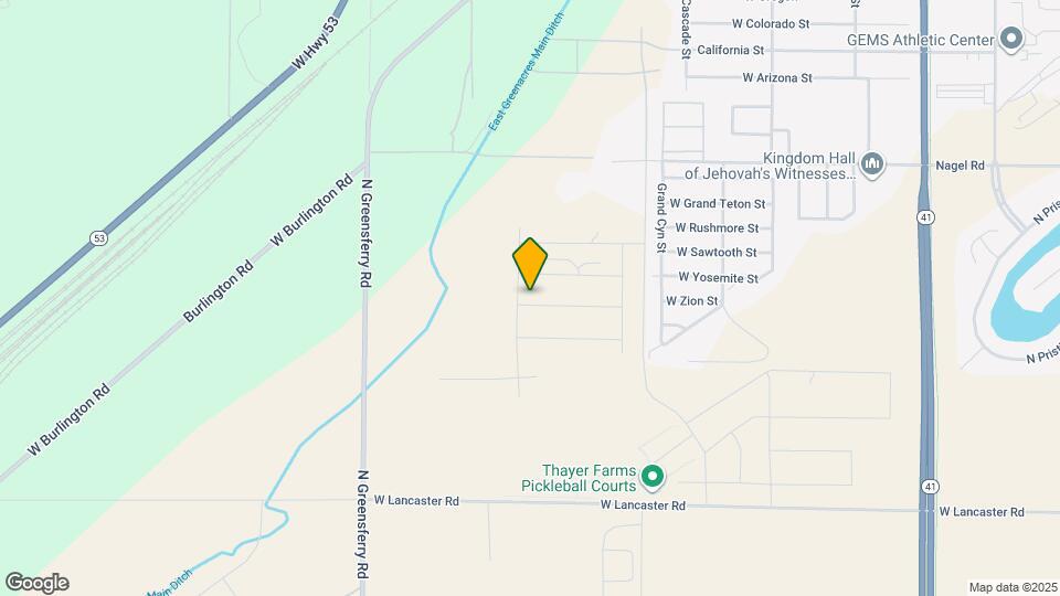 9141 W Cultivator Ave Map and Location Details