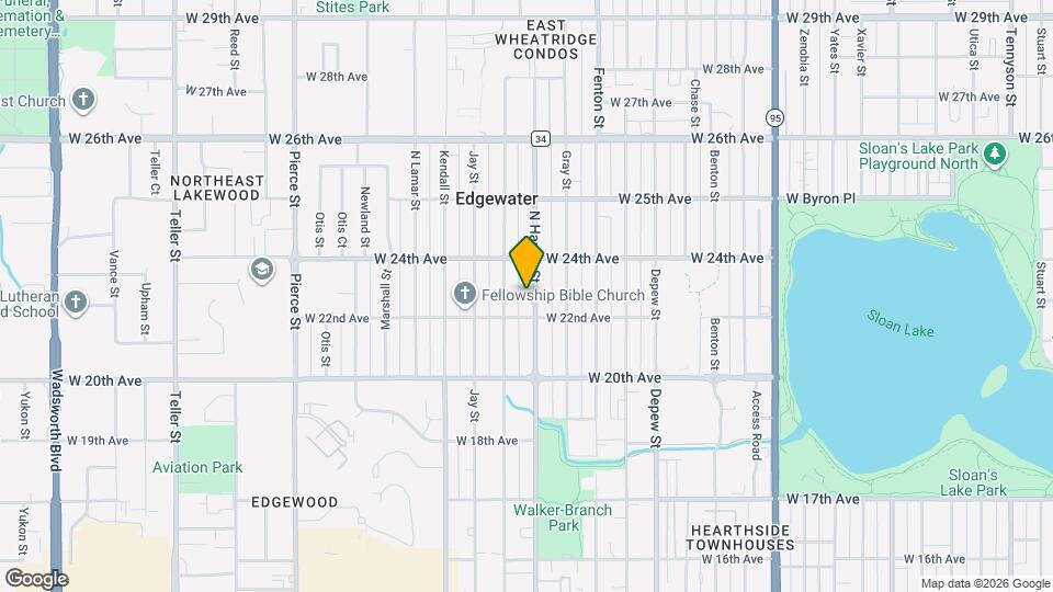 2237 Harlan St Map and Location Details