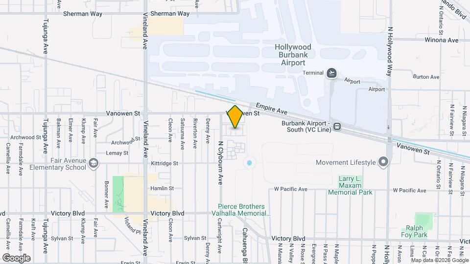 6716 Clybourn Ave Map and Location Details