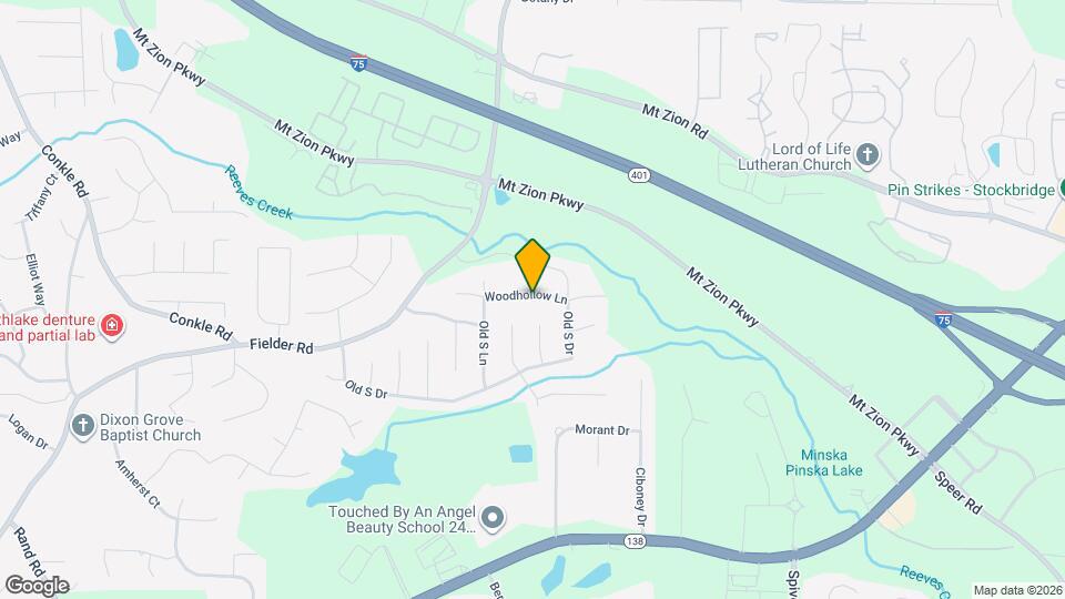 2845 Woodhollow Ln Mapa y Detalles de la Ubicación