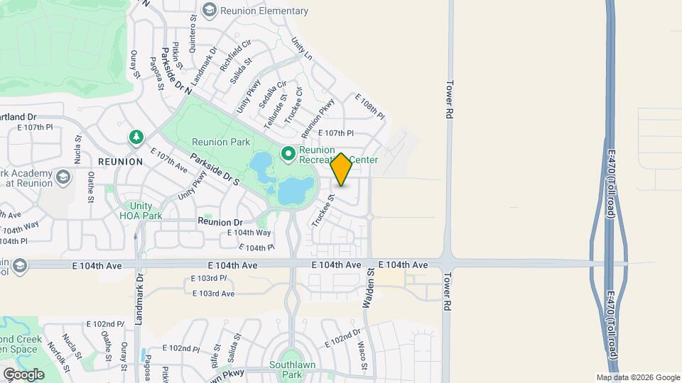 10532 Truckee St Map and Location Details