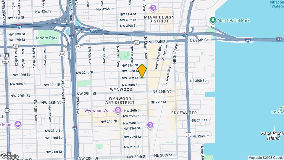 28 NW 31st St, Unit B1 Map and Location Details