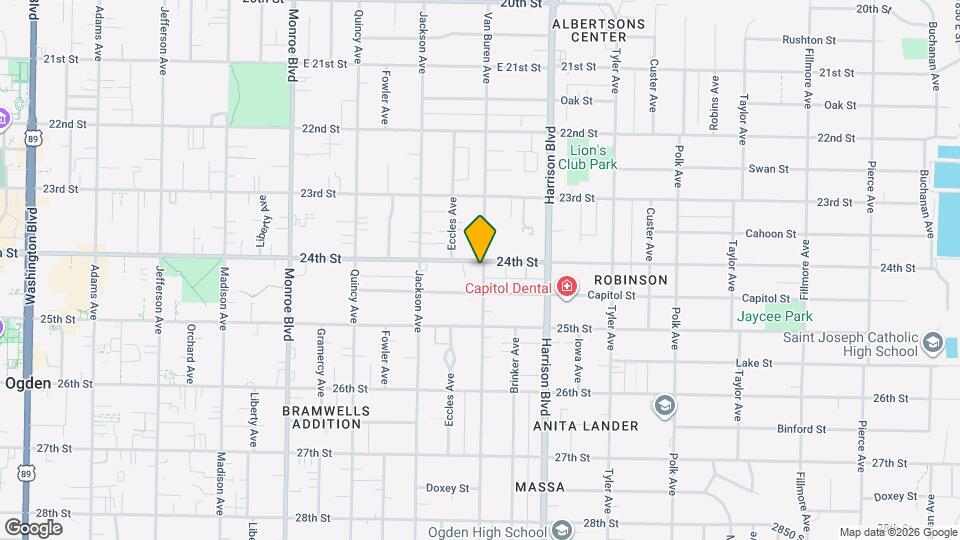 2405 Van Buren Ave, Unit 2405 Map and Location Details