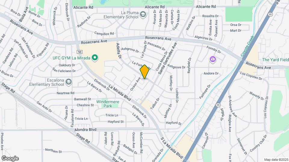 15034 Ocaso Ave Map and Location Details