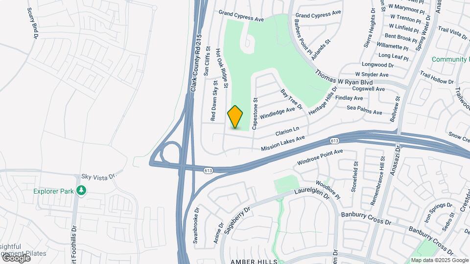 10924 Clarion Ln Map and Location Details