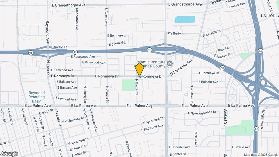 1711 E Warrenton Ave Map and Location Details