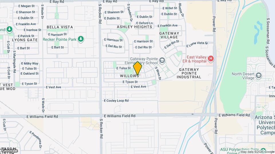 4254 E Carla Vista Dr Map and Location Details