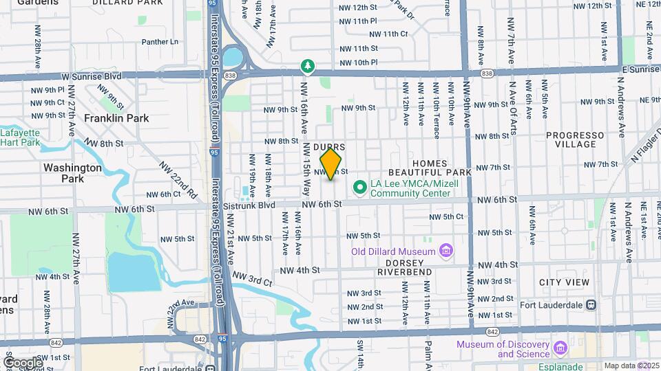 633 NW 15th Ave Mapa y Detalles de la Ubicación