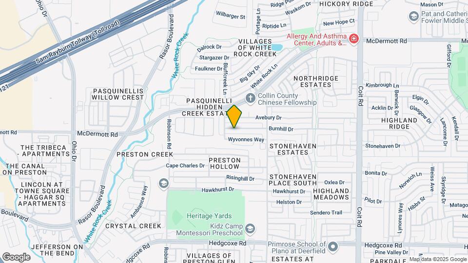 4524 Burnhill Dr Map and Location Details