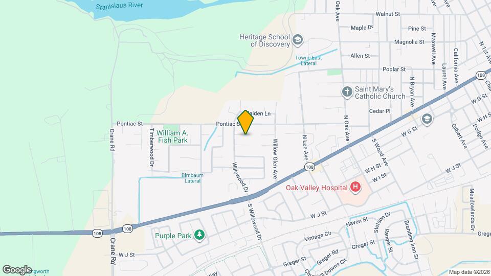 1953 Sunset Ct Map and Location Details