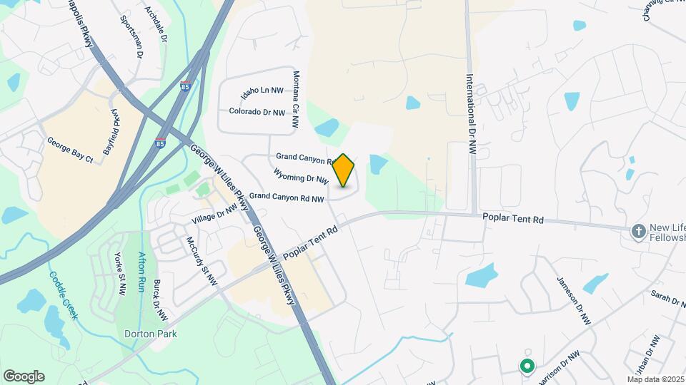 5185 Grand Canyon Rd NW Map and Location Details