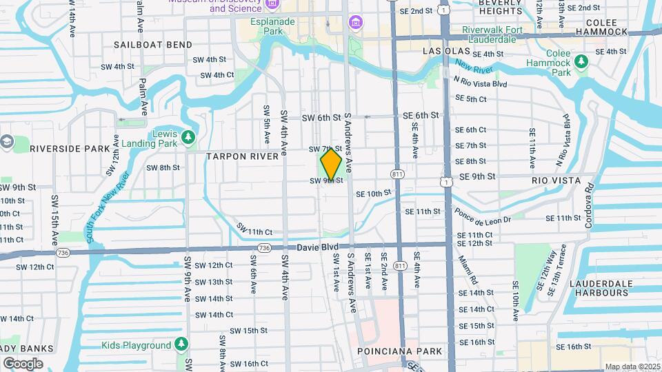 100 SW 9th St Map and Location Details