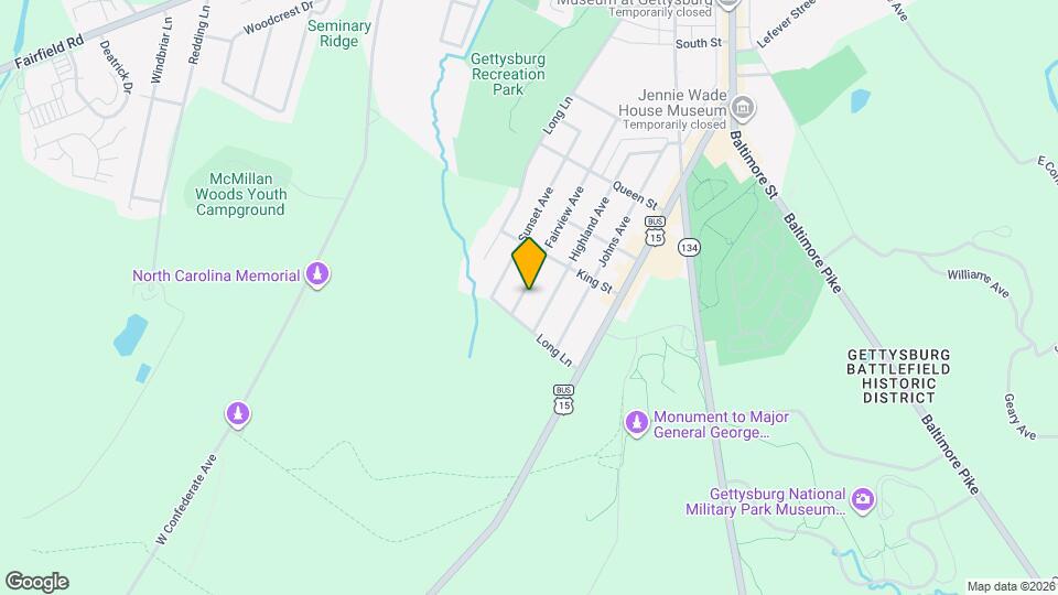 974 Fairview Ave Map and Location Details