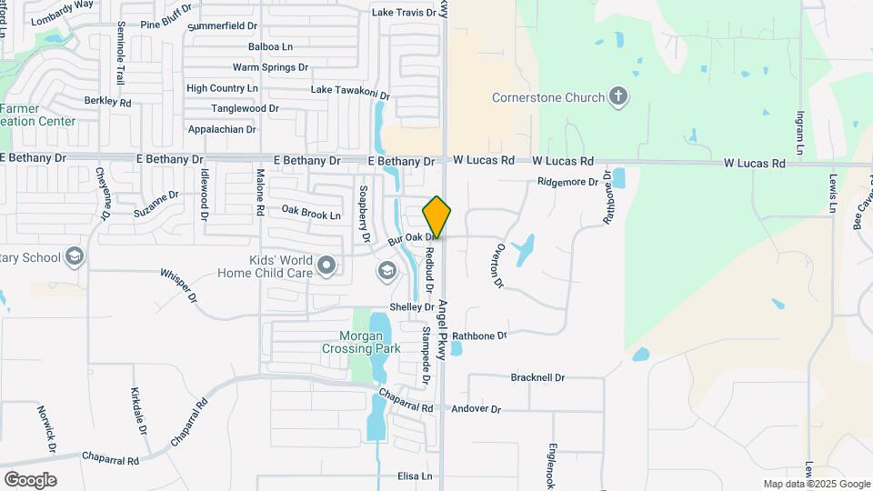 903 Redbud Dr Mapa y Detalles de la Ubicación
