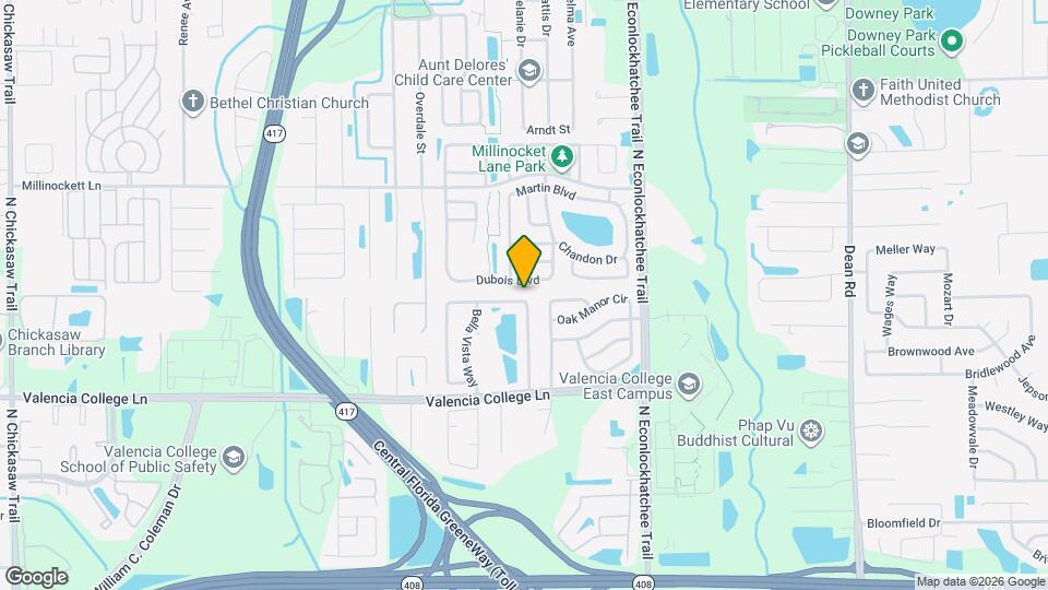 933 Vista Palma Way Map and Location Details