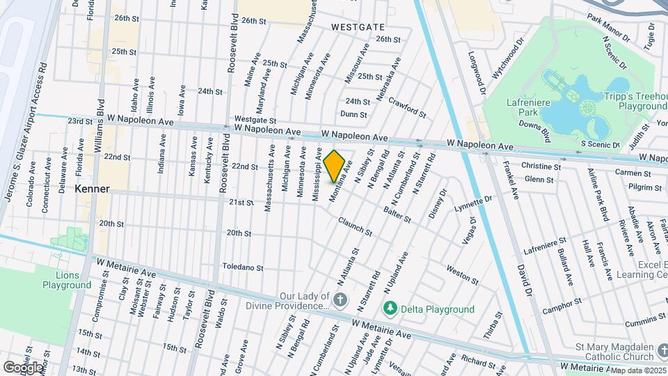 1428 Montana Ave Map and Location Details
